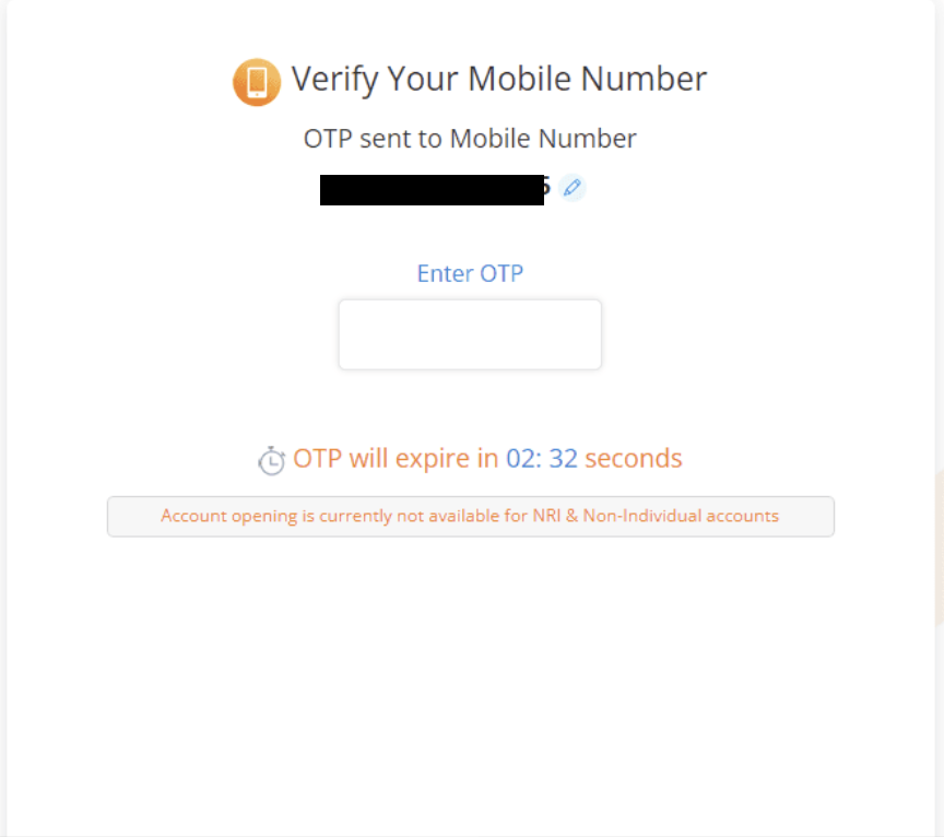 mStock Account Opening Demo 2